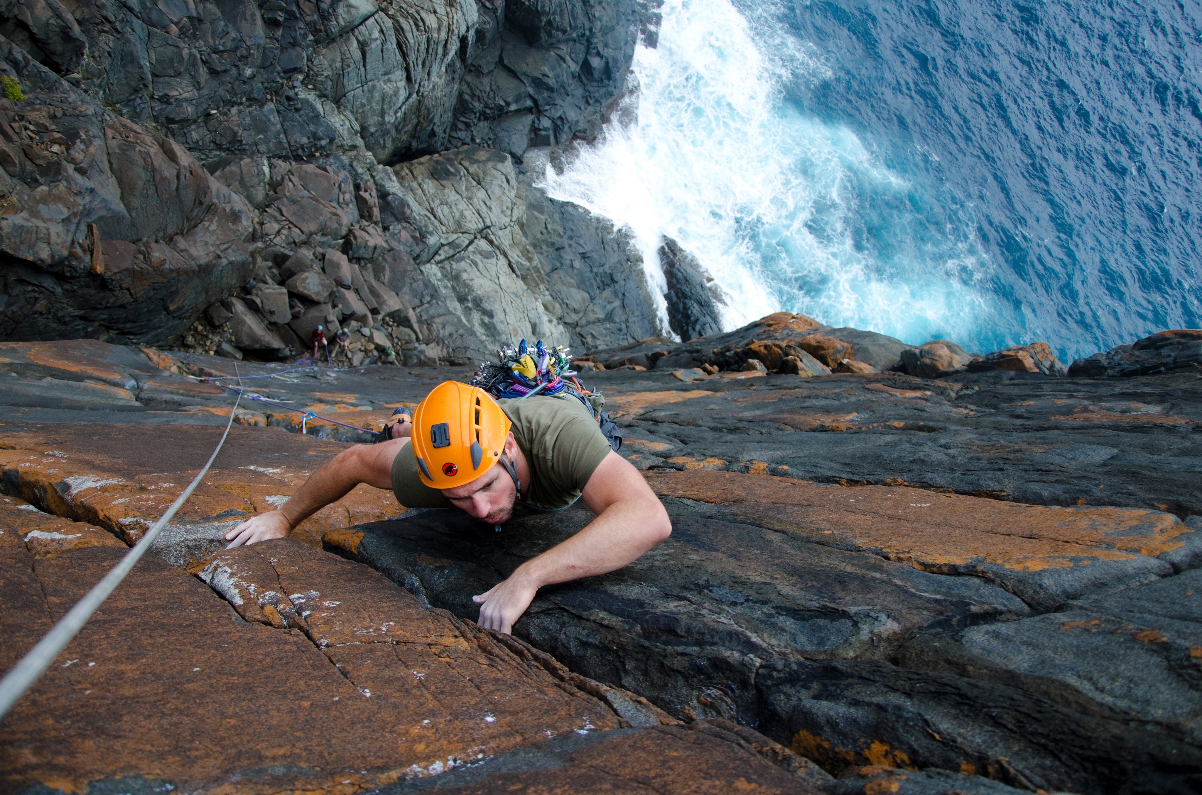 Sea cliff part 2 BS climbing